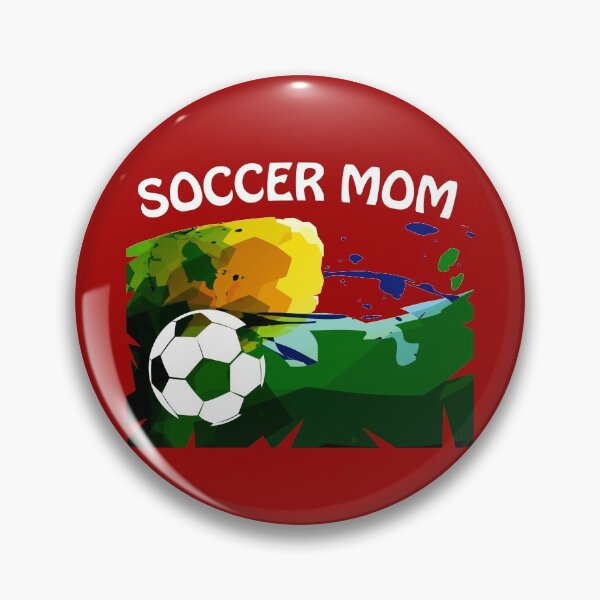 Item preview, "Soccer mom" with colorful vector art  designed and sold by Neonyx2020.
