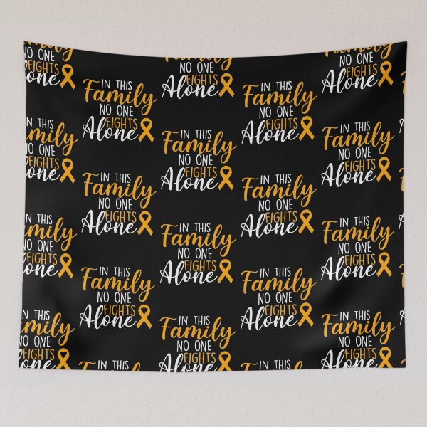 Item preview, Family Appendix Cancer Support no one Fight Alone designed and sold by zedesignn.