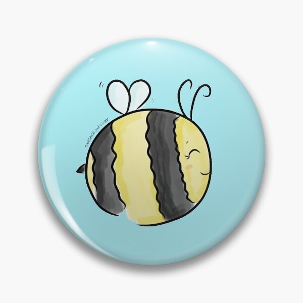 Item preview, Happy Bumble Bee designed and sold by PancakeAndLoaf.
