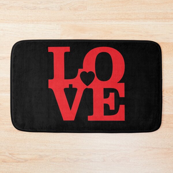 Item preview, Love letter heart in the middle red designed and sold by Two Left Hands Design.
