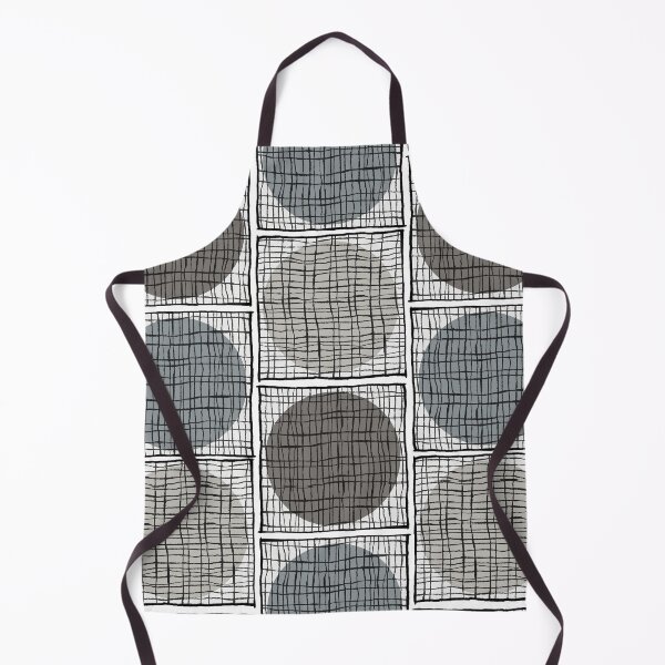 Item preview, Mid-Mod Circle Grid - Neutrals designed and sold by Elizabeth-Hale.