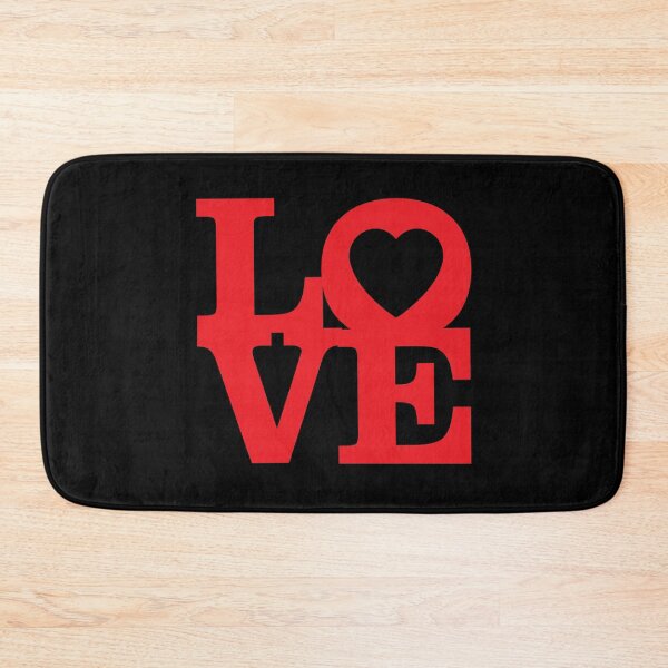 Item preview, Love letter heart in O red designed and sold by Two Left Hands Design.