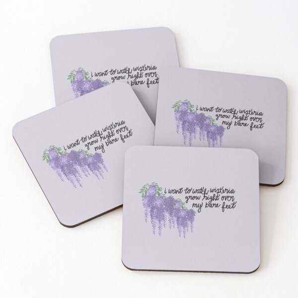Item preview, I want to watch wisteria grow right over my bare feet / Taylor Swift Folklore designed and sold by katekiely.