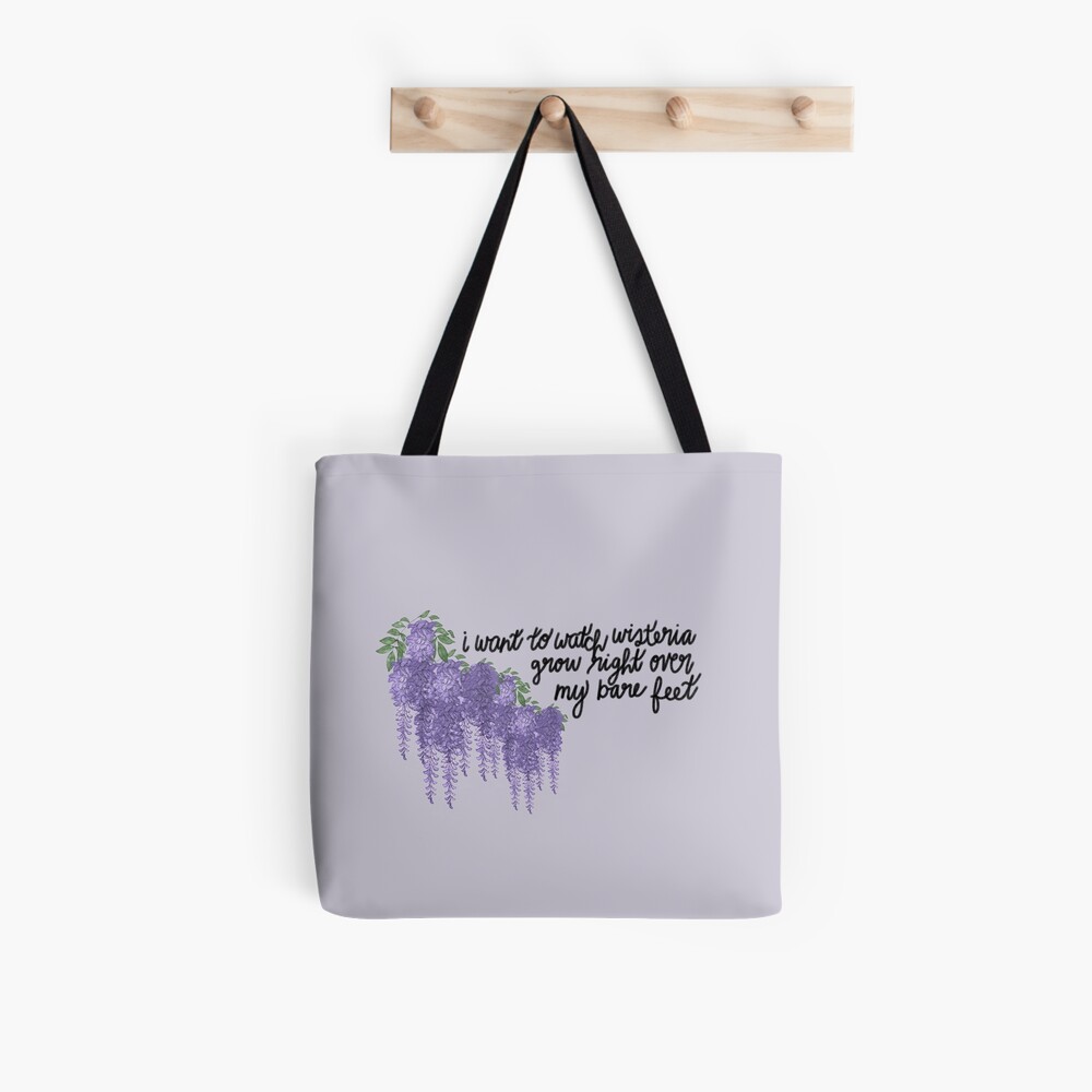 I want to watch wisteria grow right over my bare feet / Taylor Swift  Folklore iPad Case & Skin for Sale by katekiely