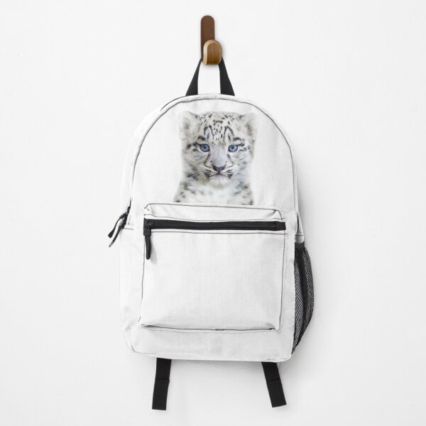 Item preview, Snow Baby Leopard Art Print by Zouzounio Art designed and sold by zouzounioart.