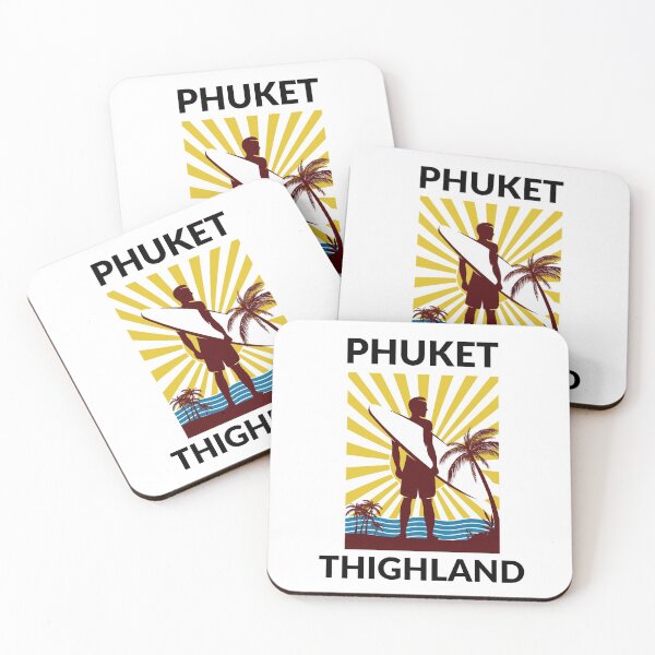 Item preview, Retro Surfer Phuket Thighland designed and sold by ojdart.