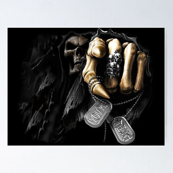 Item preview, Grim Reaper "You are next" designed and sold by Gothic Fantasy.