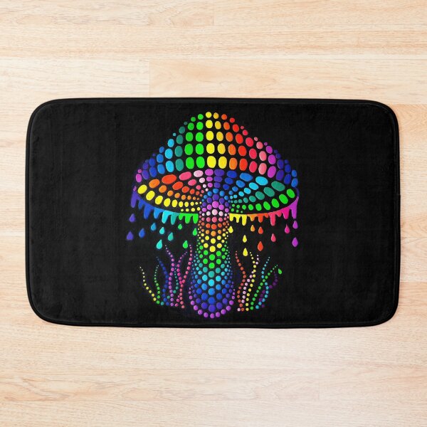 Item preview, Rainbow Dot Mushroom designed and sold by KellyJanosko-bd.