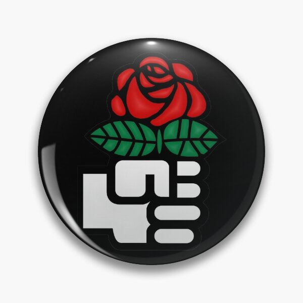 Progressive lapel pin Democratic Socialist Definition 