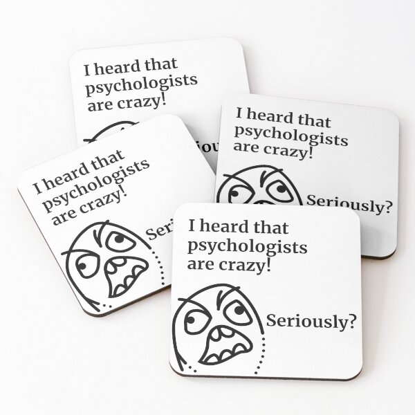 Item preview, Crazy Psychologist designed and sold by PsycheStore.