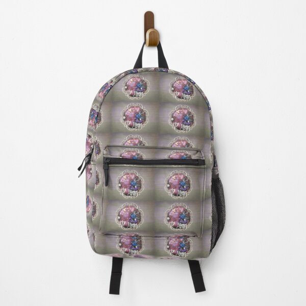 Rose, Keeper of the Night - Goth Fairy Art Backpack