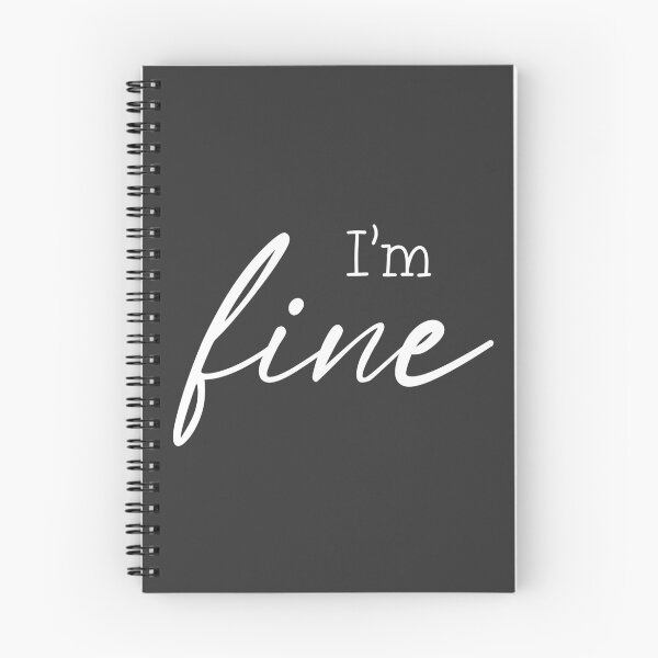 Item preview, I’m fine designed and sold by Lynette Dobson.