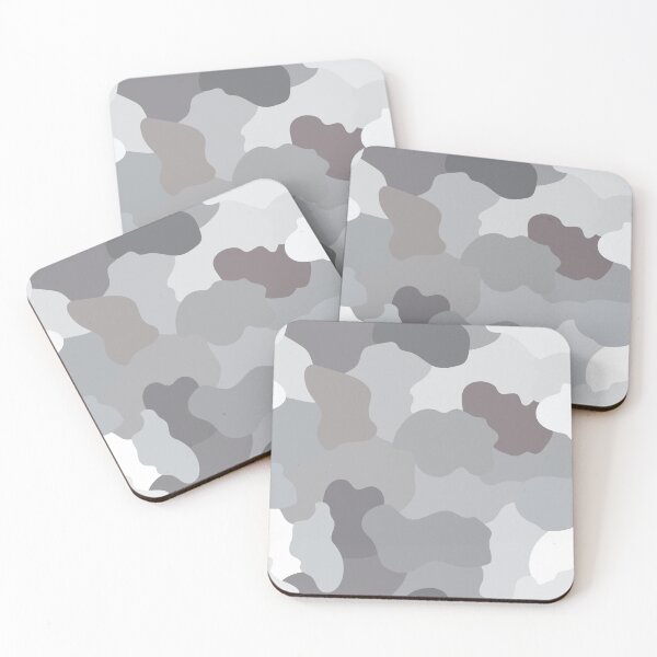 Item preview, Grey and beige camouflage background designed and sold by IrinaGuArt.