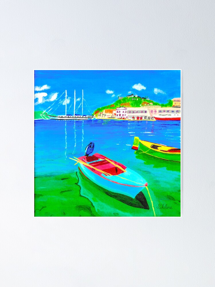 Alternate view of The Carenage - St. George’s, Grenada Poster