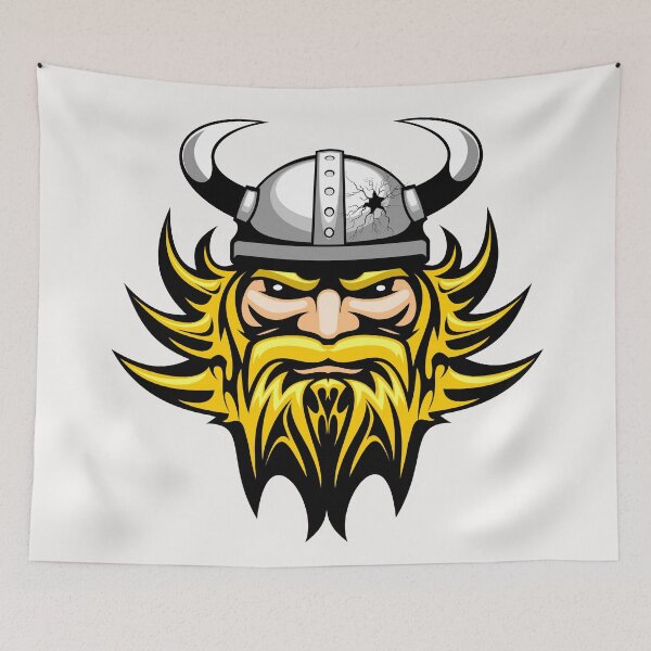 Item preview, Cool Helmet viking beard designed and sold by OneTimeEngineer.