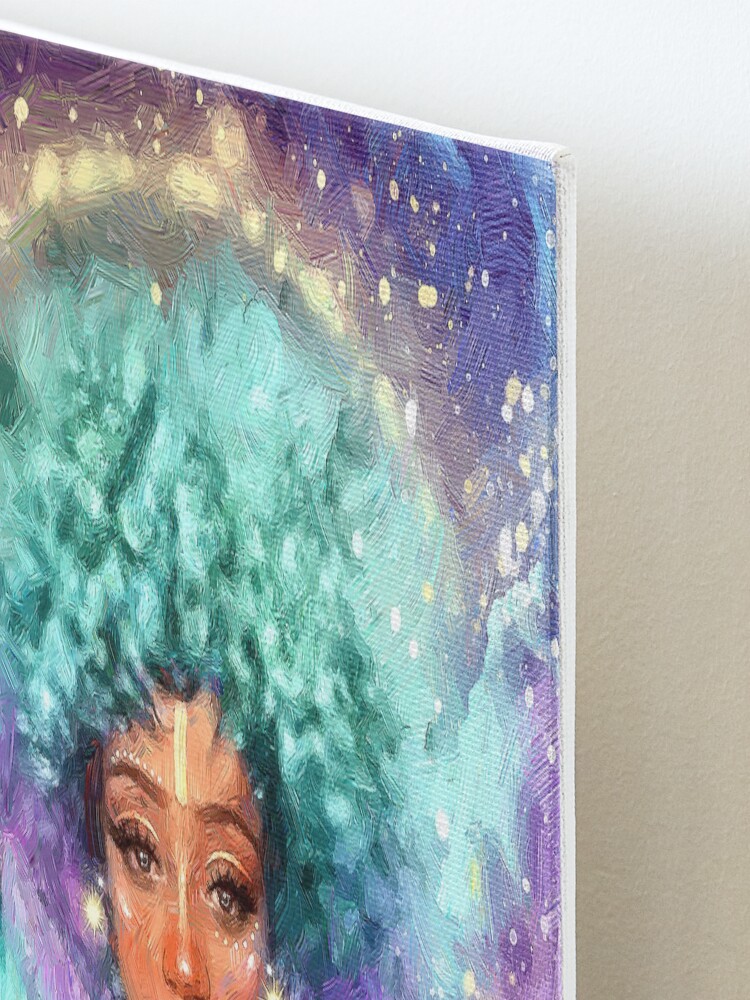 Alternate view of Mint mermaid Mounted Print