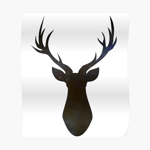Stag (Stars) Poster