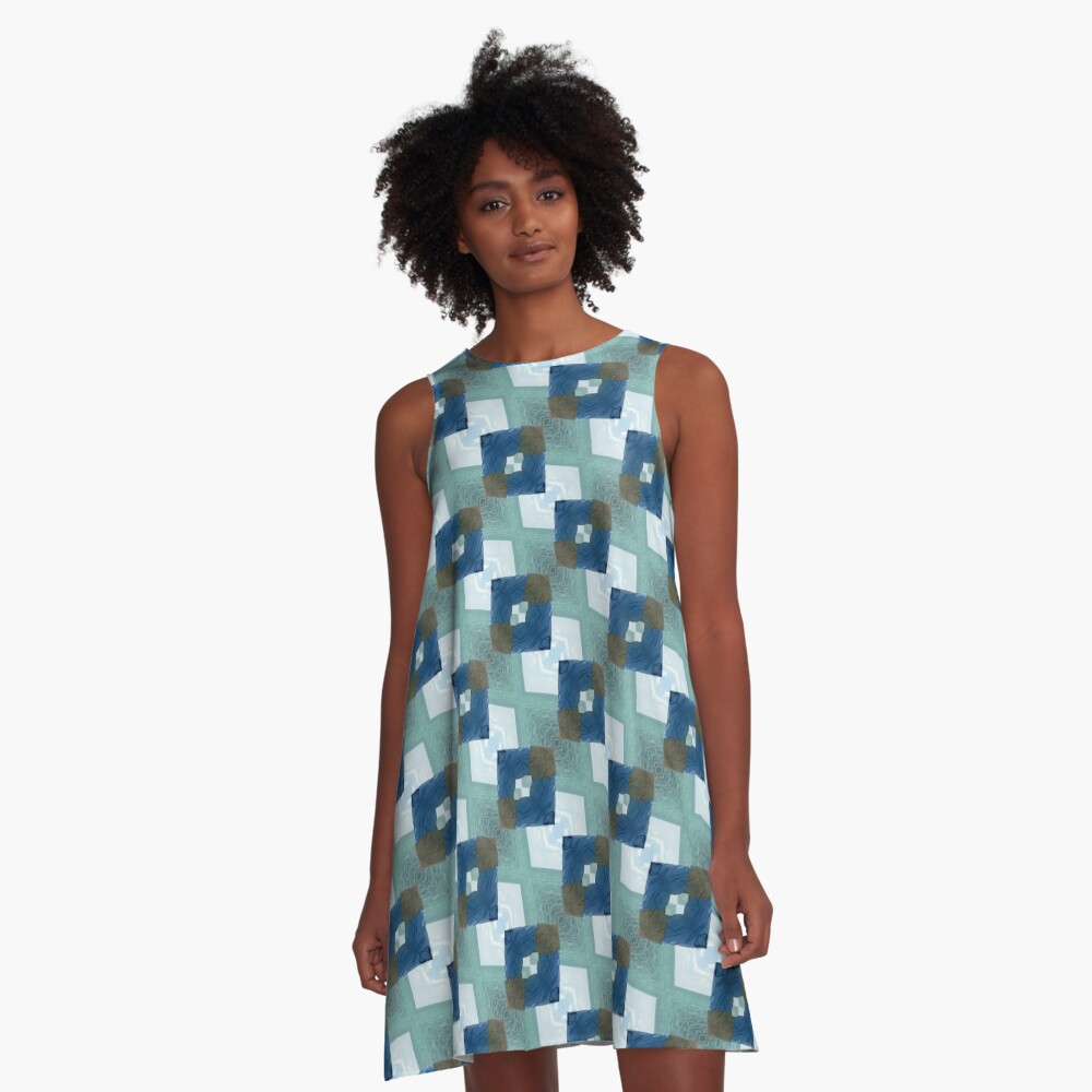 Item preview, A-Line Dress designed and sold by RosieRiggs.