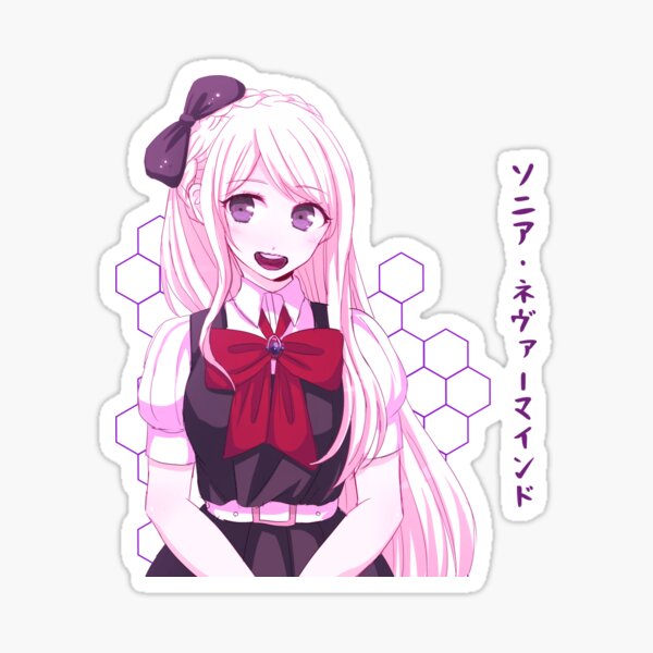 Sonia Nevermind Danganronpa Vaporwave Anime Aesthetic Pastel Goth Yami Kawaii Fairy Kei Manga Sticker By Theodorchik Redbubble