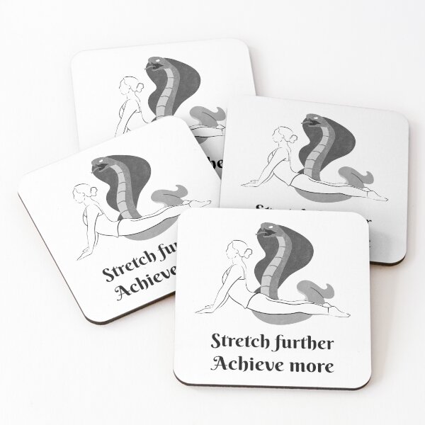 Item preview, Stretch Further - Achieve More Cobra Pose designed and sold by Yogaspear.