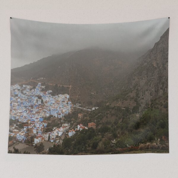 Item preview, Chefchaouen Cityscape designed and sold by buckal.