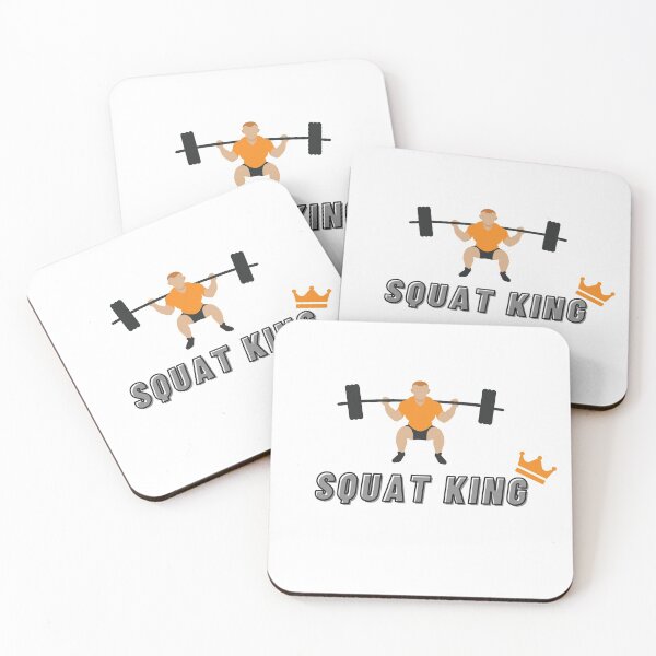 Item preview, Squat King for Gym and Athletes designed and sold by The Athletic  Mindset.