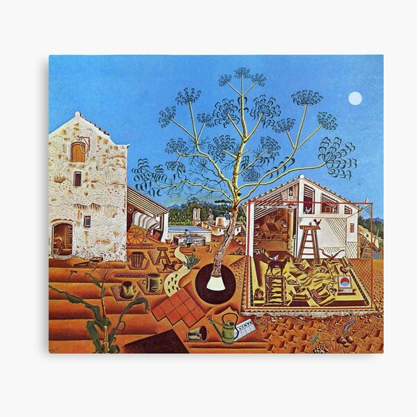 La granja (1921) de Joan Miró Lienzo