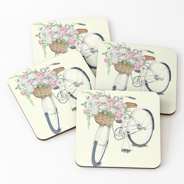 Item preview, flower bicycle designed and sold by SherriMans.