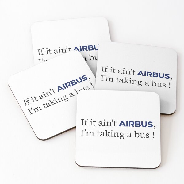 Item preview, If it ain't Airbus, I'm taking a bus ! designed and sold by ThePilotShop.
