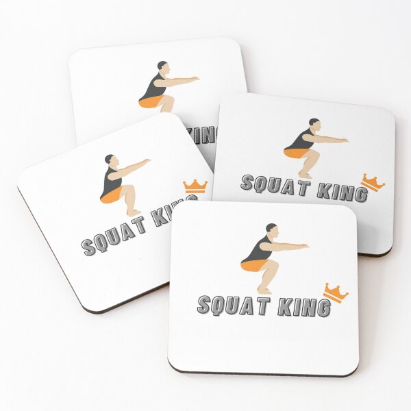 Item preview, Squat King for Gym and Athletes VII designed and sold by The Athletic  Mindset.