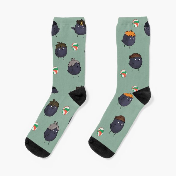 haikyuu !! Baby Rabe Krähen Karasuno Socken