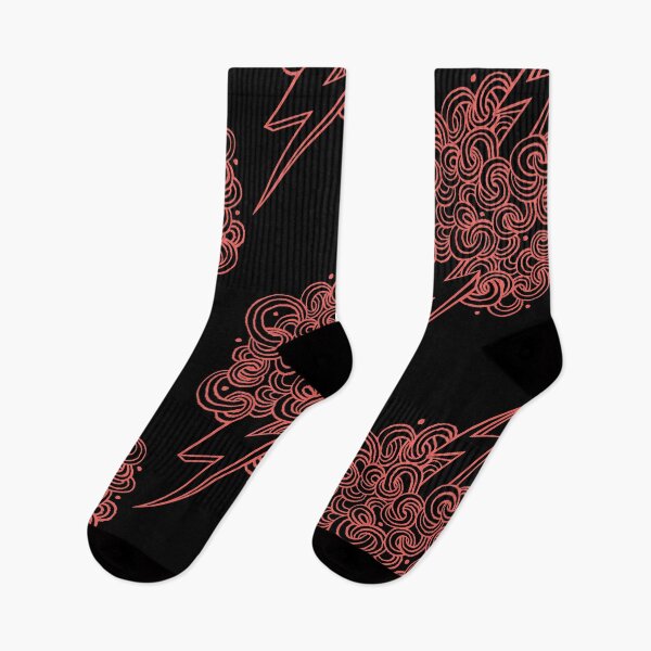 Item preview, Ride The Lightning | Ignition | in Coral designed and sold by MishfitMoto.