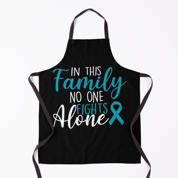 Item preview, Family Ovarian Cancer Support no one Fight Alone designed and sold by zedesignn.