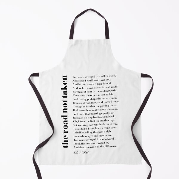 Item preview, The Road Not Taken by Robert Frost designed and sold by TypographyTales.