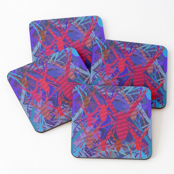 Item preview, Arachnophobia Blue Red designed and sold by jdm1981.