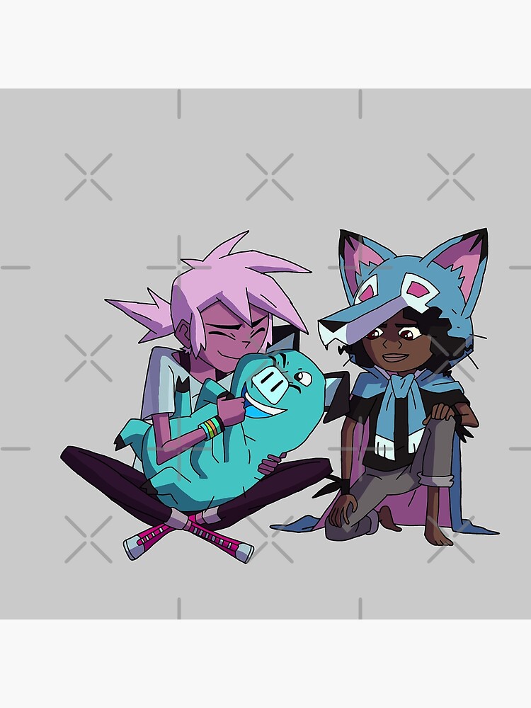 Kipo, Wolf & Mandu - Kipo And The Age Of Wonderbeasts Premium Matte