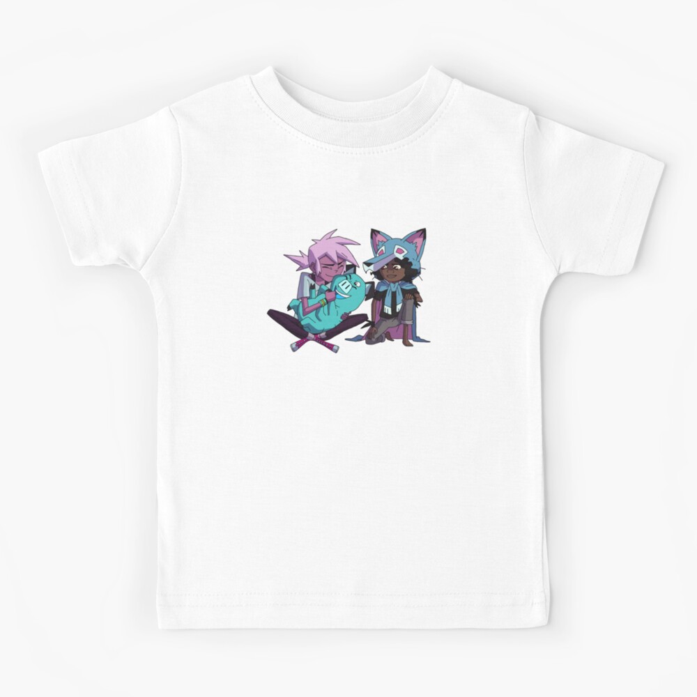 "Kipo, Wolf & Mandu - Kipo And The Age Of Wonderbeasts" Kids T-Shirt