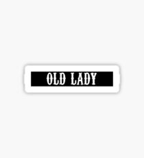 Old Lady Sticker