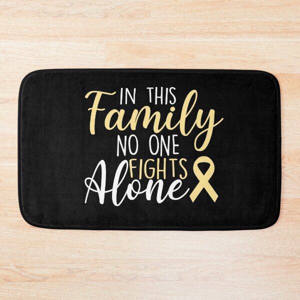 Item preview, Family Sarcoma Bone Cancer Support no one Fight Alone designed and sold by zedesignn.