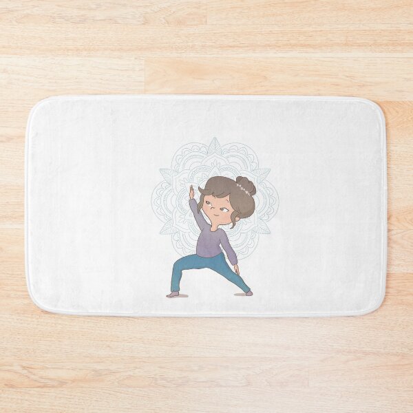 Item preview, Yoga Girl - Reverse Warrior Pose designed and sold by Rita Cuppari.