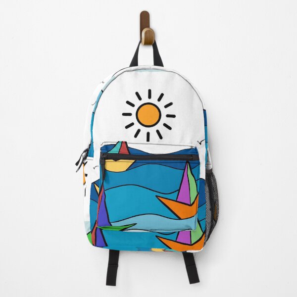 Item preview, Boats in the ocean, sunny day   designed and sold by Budoorsaeedoo.
