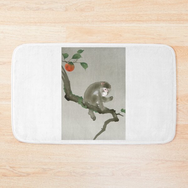 Item preview, M-020 Monkey on Persimmon Branch designed and sold by StuartHammond.