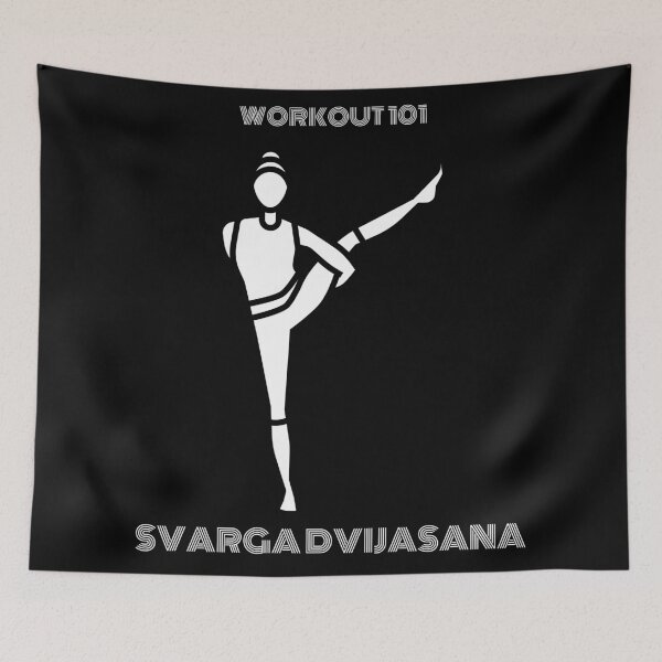 Item preview, Svarga Dvijasana (Workout 101) designed and sold by BofflingDesigns.