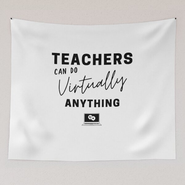 Item preview, Teachers can do virtually anything, Black Font designed and sold by bas19101.