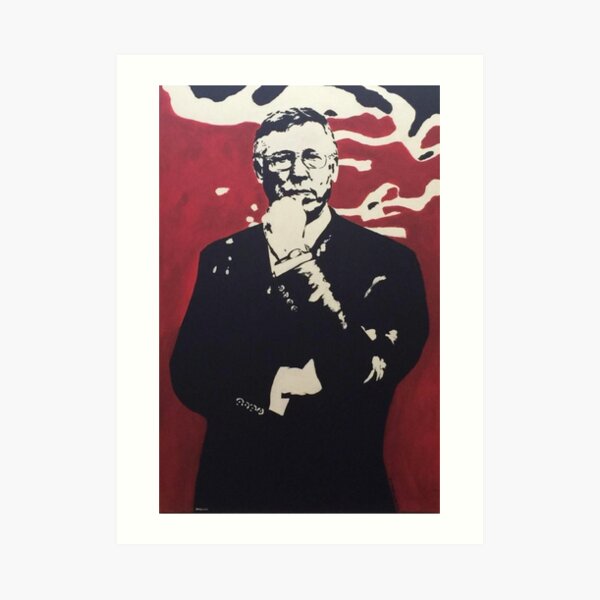 Sir Alex Ferguson Art Prints Redbubble