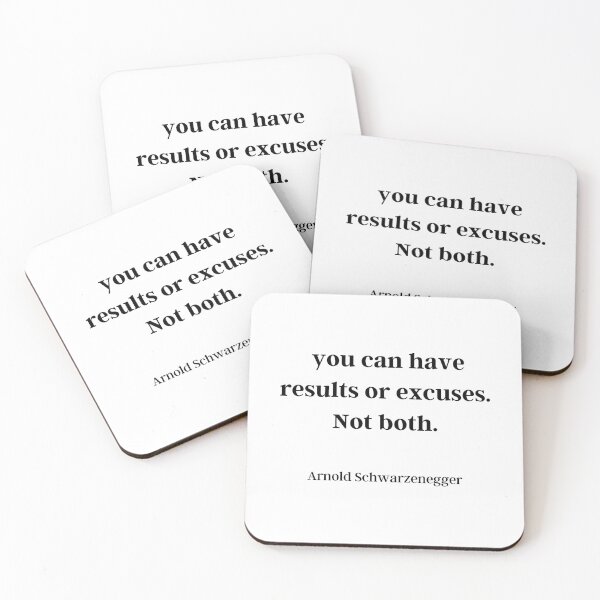 Item preview,  Arnold Schwarzenegger- Motivational Quote designed and sold by HighSociety00.