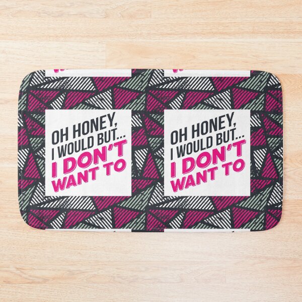Item preview, Karen Walker: I Would but I Dont Want To - Geometric designed and sold by catalystdesign.