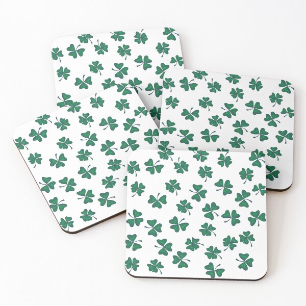 Item preview, Retro Vintage St Patricks Day Green Shamrock Clover designed and sold by artworkbyrihen.