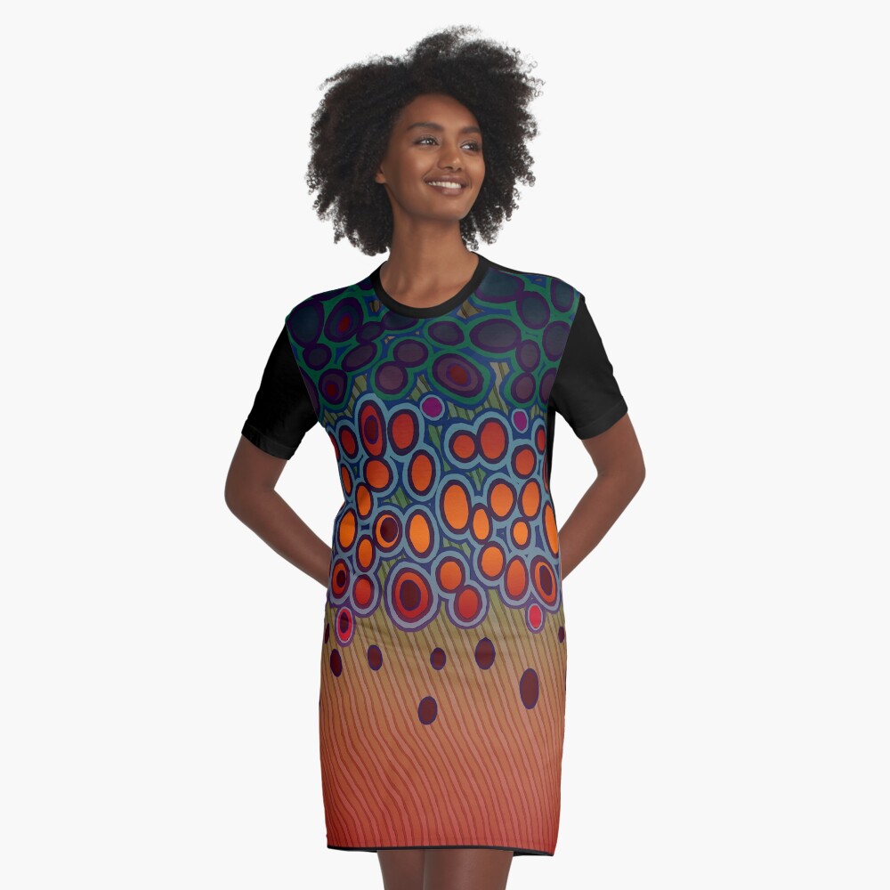 Vista previa del artículo con la obra «Vestido camiseta», diseñado y vendido por MikaelJenei.