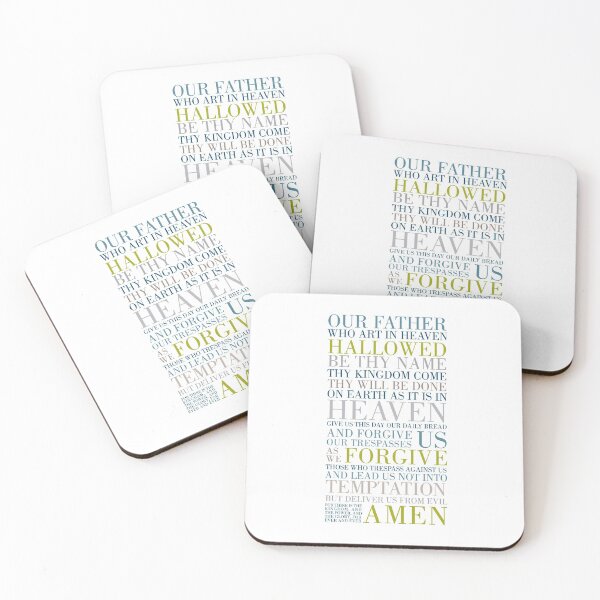 Item preview, The Lord's Prayer (Our Father) designed and sold by TypographyTales.